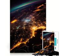Spaceview to The Earth 1000 Piece Jigsaw Puzzles for Adults Teenagers Brain Game Mind Calm Exact Cut 38x26cm