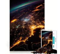 Spaceview to The Earth 1000 Pieces Jigsaws Adults Puzzles Logic Boost Toy Bonding Time Premium Edge Premium Gift 50x75cm