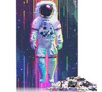 Spacewalking in Silence Jigsaw Puzzles Puzzles for Adults Kids. 1000 Pieces Great Gifts Challenge Toy Educational Game Home Decoration for Educational Games Gifts 1000pcs (75x50cm)