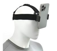 SpaceWings 1PCS Phone Head Mount Holder,Adjustable Head Strap Phon Chest Mount,Compatible with Chest Strap for Phone Alternatives,Ideal for Sports and Outdoor Video Shoots