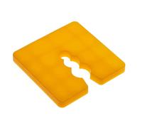 Spacing Packing Flat Shims for DIY - Packer Spacer Wedge for Furniture, Leveling, Spacing Tiles, Door, Windows, Installation, and Uneven Surfaces - (Pack of 50) Plastic Frame Color-Coded 50x50x5mm