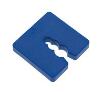 Spacing Packing Flat Shims for DIY - Packer Spacer Wedge for Furniture, Leveling, Spacing Tiles, Door, Windows, Installation, and Uneven Surfaces - (Pack of 50) Plastic Frame Color-Coded 50x50x8mm