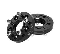 spacing wheel gasket Flange Plate 15/20/25/30/35mm 5x114.3 CB64.1mm M12x1.5 Hub Centric Black Forged Wheel Spacer For Atto
