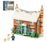 Spaciolo Rosehill Cottage Toy Building Set-Compatible with Lego House Architecture Winter Scene - Countryside Romantic Holiday Home Decor - Gifts for Movie Fans