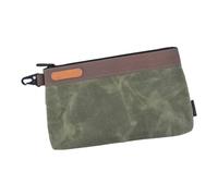 Spacious 12x1x8 Inch Waxed Canvas Tool Pouches with 30% Extra Capacity Secures Full Size Tools Heavy Duty Construction Professional Set