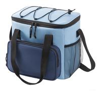 Spacious 13L Cooler Bag for Hiking and Fishing Trips with Long-Lasting Cold Retention Capability(Blue)