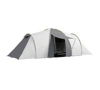 Spacious 4-6 Person Waterproof Camping Tent with 2 Bedrooms & Living Area
