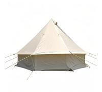 Spacious 4 Person Yurt Tent with Stove Jack, 4-Season Glamping Bell Tent, Waterproof 210D Oxford Cloth, for Family Camping & Outdoor Parties, 9.8x9.8x6.6 FT