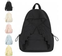 Spacious Angel Wings Backpack - Cute Travel School Backpack with Wings Sweet Fun Novelty Kawaii Nylon Daypack for Women Daily