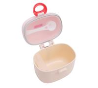 Spacious Baby Formula Container, Secure PP Material Milk Powder Dispenser, Easily Portion Snack Storage, On The Go Food Holder, Versatile Feeding Essential for Travel, Outdoor (Roseate)