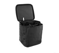 Spacious Camping Gear Bag Perfect for Carrying Lamps, Gas Canisters, and Cooking Equipment on Your Outdoor Adventures (Black)