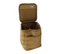 Spacious Camping Gear Storage Bag Ideal for Lamps and Stoves Heavy Duty Polyester Material Designed for Outdoor Adventures (Khaki)