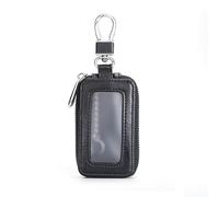 Spacious Car Key Holder for Land Rover Defender 90 Works V8 2018, Durable Material Key Pouch Slim Design for Daily Commute Travel,Bla-ck