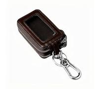 Spacious Car Key Holder for Mitsubishi Lancer Evolution Ⅹ 2008-2014, Durable Material Key Pouch Slim Design for Daily Commute Travel,Bronze