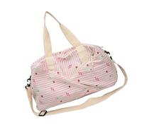 Spacious Cartoon Print Nylon Shoulder Bag Casual Gym Bags for Short Trip with Multiple Compartments and Adjustable Strap Short Trip Casual Shoulder Bag