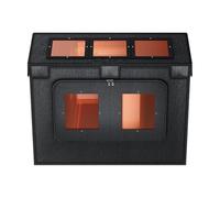 Spacious Engraver Accessory Box Enhancing Ventilation, Flame Retardant, Transparent, Viewing Window Ventilation Design