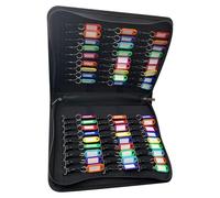 Spacious Holder Box with Silicone Coated Exterior and Robust Construction for Lease Managers ABS Hook Bag