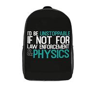 Spacious Knapsack Proud Physician Engineer Daypack Suitable School Backpack for Travel, Work, Camping, 42X32X14Cm