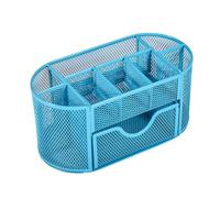 Spacious Metal Net Storage Container for Writing Materials Organization 9 Framework Plan Study Room Essential Metal Supply Owner