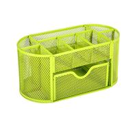 Spacious Metal Net Storage Container for Writing Materials Organization 9 Framework Plan Study Room Essential Metal Supply Owner