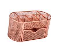 Spacious Metal Net Storage Container for Writing Materials Organization 9 Framework Plan Study Room Essential Metal Supply Owner