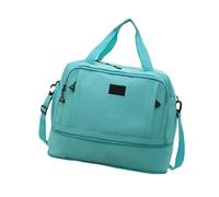 Spacious Multi Compartment Carry On Bag Adjustable Shoulder Strap Training Bags for Fitness Enthusiasts Travelers Lightweight Sports Bag