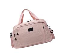 Spacious Multi Compartment Carry On Bag Adjustable Shoulder Strap Training Bags for Fitness Enthusiasts Travelers Lightweight Sports Bag