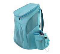 Spacious Pet Carrier Backpack with Ventilated Mesh Panels, Padded Shoulder Straps, Side Pockets for Accessories, Zippered Top Opening, Durable Nylon Construction, Ideal for Small Dogs and Cats