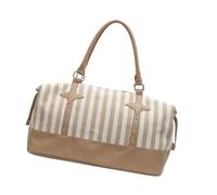 Spacious Practical Canvas Travel Bags Shoulder Bag for Gym Work Commute with Multiple Pockets Comfortable Strap Travel Bags with Multiple Pockets