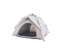 Spacious Spacious Automatic Pop-Up Tent Multi-Purpose Easy To Install Double Door Camping Tent Portable Portable(Large-white)