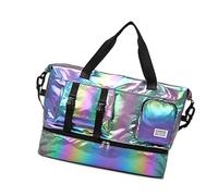 Spacious Sports Travel Bags with Breathable Shoe Storage Compartment Oxford Fabric for Gym Hikers Spacious Yoga Travel Bags with Large Compartment Design