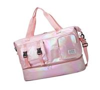 Spacious Sports Travel Bags with Breathable Shoe Storage Compartment Oxford Fabric for Gym Hikers Spacious Yoga Travel Bags with Large Compartment Design