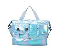Spacious Sports Travel Bags with Breathable Shoe Storage Compartment Waterproof Oxford Fabric for Gym Hikers Spacious Yoga Travel Bags with Large Compartment Design