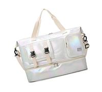 Spacious Sports Travel Bags with Breathable Shoe Storage Compartment Waterproof Oxford Fabric for Gym Hikers Spacious Yoga Travel Bags with Large Compartment Design