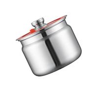 Spacious Stainless Steel Organization Containers Rustproof Construction Airtights Food Storage Solution Kitchen Supplies Kitchen Organization Containers