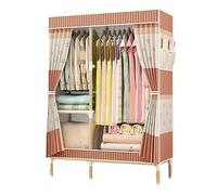 Spacious Wardrobe Combination Clothes Rack for Bedroom Indoor Use Simple Design 100x45x155cm Versatile Hanging nizer Ideal for Laundry and Storage Solutions