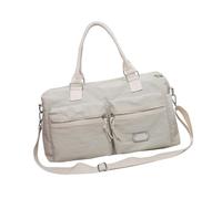 Spacious Waterproof Fitness Duffle Bag Practical Nylon Design Adjustable Shoulder Strap for Outdoor Activities and Commuting Modern Water Resistant Sports Bag