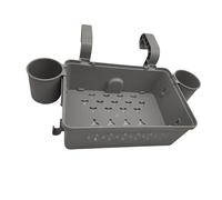 Spacious Waterproof Storage Hanging Basket Drinks Holder Removable Frame For Swimming Pool Swimmers Essential Towel And Sunscreen Holder