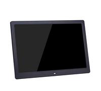 Spacmirrors 13.3 Inch Digital Picture Frame, Advertising Media Player 1280 * 800 HD Screen Advertising Machine MP3/Photo/Video Player With Remote Control (Black)