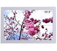 Spacmirrors 17.1 Inch Digital Photo Frame With Horizontal And Vertical Screen Display Electronic Album 1080P Video Player Support Background Music Playback ()
