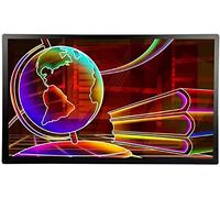 Spacmirrors 27 Inch Digital Photo Frame 16:9 Fips Screen Digital Picture Frames With Photo/Music/Video Player,Black
