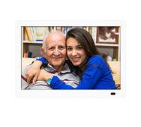 Spacmirrors Digital Frame 13-inch ultra high definition digital photo frame Electronic photo album (White)