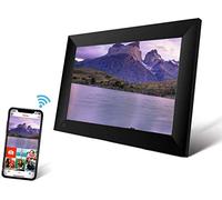 Spacmirrors Digital Photo Frame 10.1 Inch 1280x800 High Resolution 16:9 FHD IPS Screen Image Preview Wifi Remote Control Auto Rotate Support USB and SD Card Digital Picture Frame (Black 10")