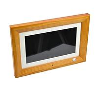 Spacmirrors Digital Photo Frame 10.1" Tft-Lcd 1024 * 600 Digital Picture Frame Album Alarm Clock Mp3 Mp4 Movie Player Brown