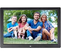 Spacmirrors Digital Photo Frame, 17-Inch 1440 * 900 Hd Ips Support Full Format Video Led Screen,Multi-Function Advertising Machine Multiple Interfaces Electronic Picture Frame,White (White Black)