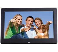 Spacmirrors Digital Photo Frame, 7/8/10 Inch High-definition Ultra-thin Narrow-edge Electronic Photo Album Advertising Machine (Black 7 inches)