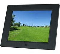 Spacmirrors Digital Photo Frame, 8.7 inch Digital Picture Frame 1024 x 768 Resolution HD Full IPS Picture Music Video Player Calendar Alarm with Remote Control, Electronic Advertising Machine (Black
