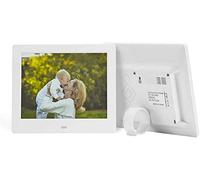 Spacmirrors Digital Photo Frame 8 Inch 800x600 HD IPS LCD and Motion Sensor, Support MP3,720P 1080P Video Player,Calender,E Book, Remote Control Included Digital Picture Frame