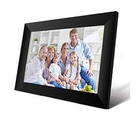 Spacmirrors Digital Photo Frames 10 inches intelligent electronic, WIFI digital with a resolution of 1280 * 800, high-definition LCD display, 180 ° wide viewing angle, black white (Black)