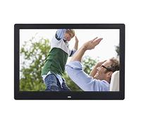 Spacmirrors Digital Photo Frames 13 inch 1280 * 800 HD resolution with remote remote control automatically playing video music (Black)